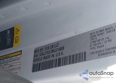 2021 Jeep Gladiator Mojave 4X4 from USA, damaged, VIN 1C6JJTEG7ML574888